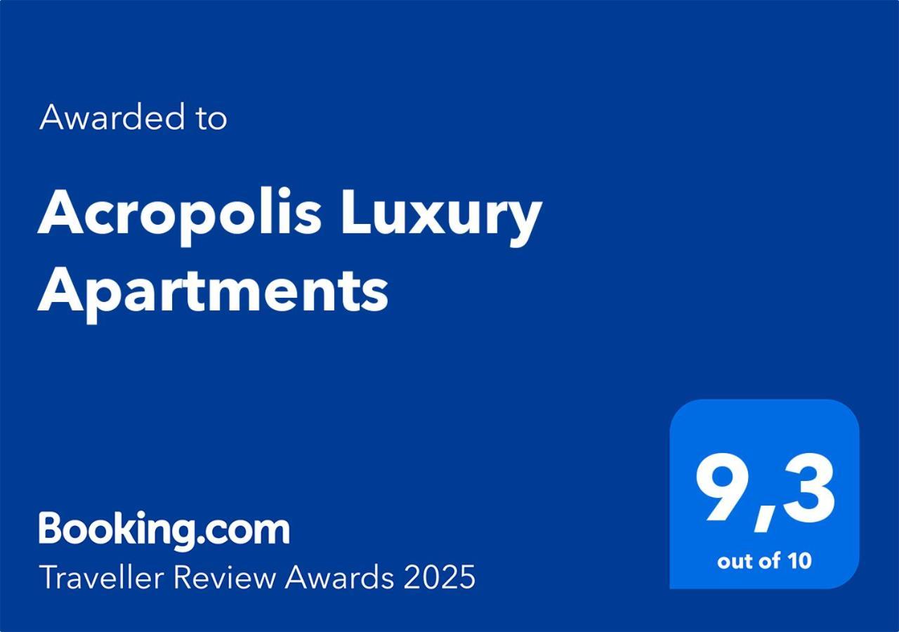 Acropolis Luxury Apartments Athens Exterior photo